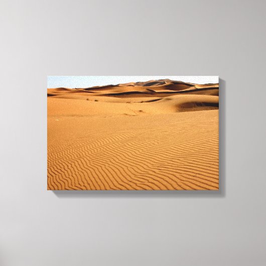 woestijnzanden canvas afdruk (Voorkant)