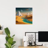 woestijnzanden poster (Thuiskantoor)