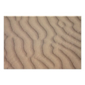 Woestijnzandrimpels Foto Afdruk (Voorkant)