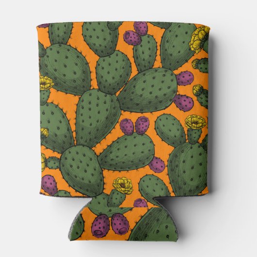 woestijnzonsondergang blikjeskoeler (Achterkant)