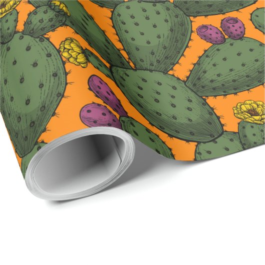 woestijnzonsondergang cadeaupapier (Rol Hoek)