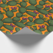 woestijnzonsondergang cadeaupapier (Hoek)