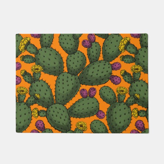 woestijnzonsondergang deurmat (Voorkant)