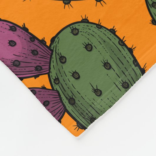 woestijnzonsondergang fleece deken (Hoek)