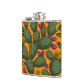 woestijnzonsondergang heupfles (Links)