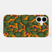 woestijnzonsondergang iPhone 16 hoesje (Achterkant horizontaal)