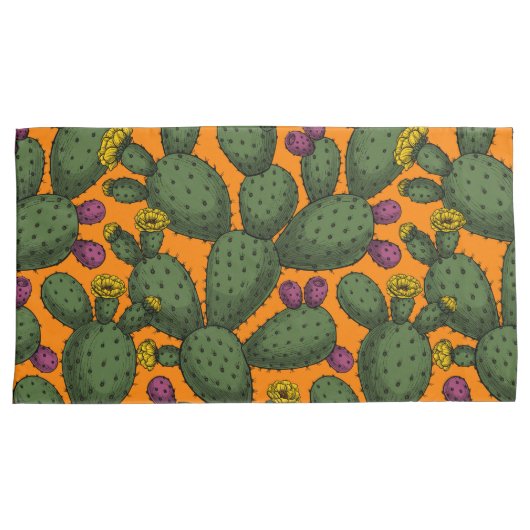 woestijnzonsondergang kussensloop (Voorkant-Rechts)