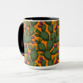 woestijnzonsondergang mok (Voorkant links)