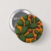 woestijnzonsondergang ronde button 5,7 cm (Voorkant /achterkant)