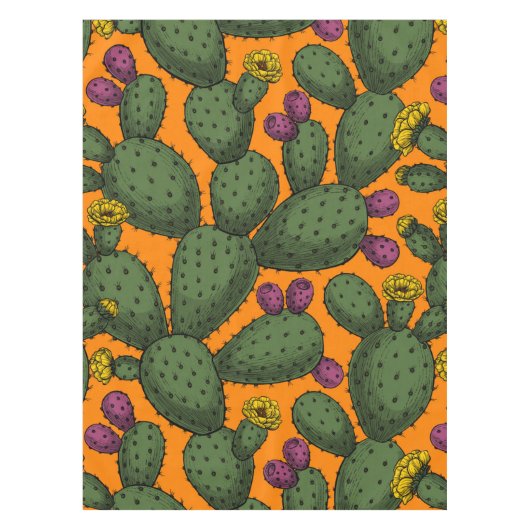 woestijnzonsondergang tafelkleed (Voorkant)