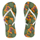 woestijnzonsondergang teenslippers (Voetbed)