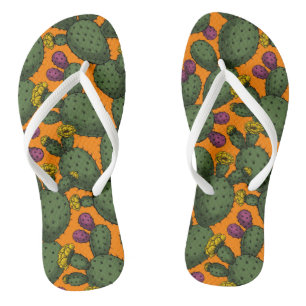 woestijnzonsondergang teenslippers