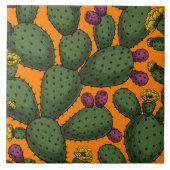 woestijnzonsondergang tegeltje (Voorkant)