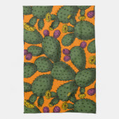 woestijnzonsondergang theedoek (Verticaal)