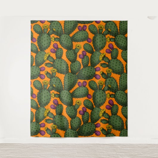 woestijnzonsondergang wandkleed (Voorkant)