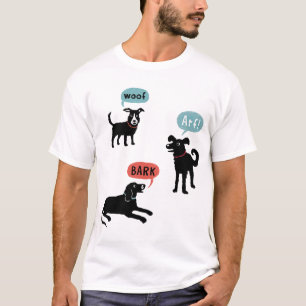 Wof Bark Arf Woooo T-shirt