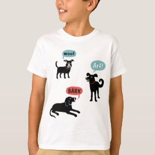 Wof Bark Arf Woooo T-shirt