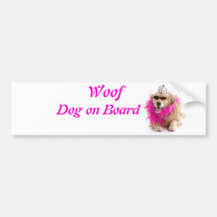 Wof, Collecties Briefkaarten, kaarten, badges, bum Bumpersticker