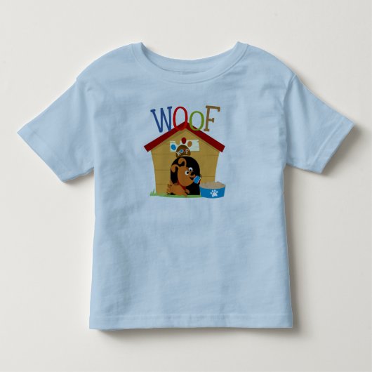 Wof Dog Kinder Shirts (Voorkant)
