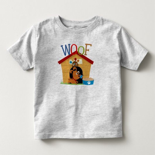 Wof Dog Kinder Shirts (Voorkant)