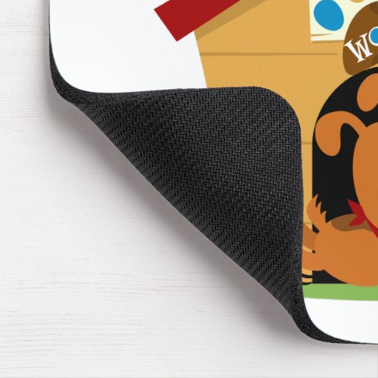 Wof Dog Muismat (Hoek)