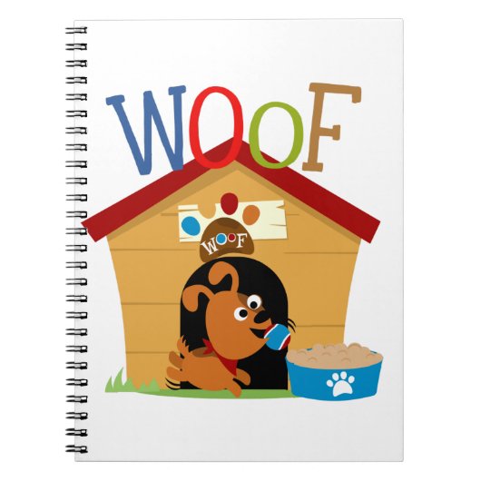 Wof Dog Notitieboek (Voorkant)