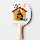 Wof Dog Tafeltennisbatje (Achterkant)