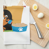 Wof Dog Theedoek (Quarter Fold)