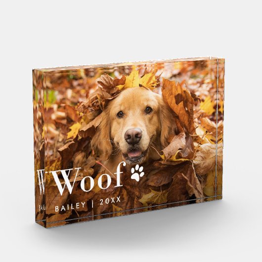 Wof | Foto van uw hond en een pooafdrukken (Links)