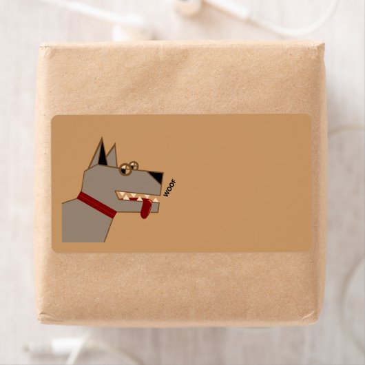 Wof hond etiket (Insitu)