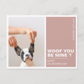 Wof jij mij bent | Valentijnse Dog Briefkaart (Voorkant)