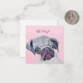 Wof Notitiekaartje (Voorkant / Achterkant in situ)