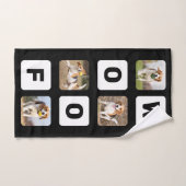 Wof Persoonlijke foto-inkuilet Lover Dog  Bad Handdoek (Handdoek)