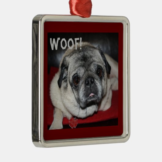 Wof, Pug Ornament (Rechts)