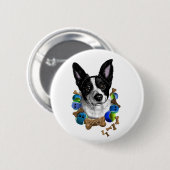 Wof. Ronde Button 5,7 Cm (Voorkant /achterkant)