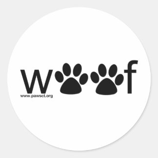 Wof Ronde Sticker