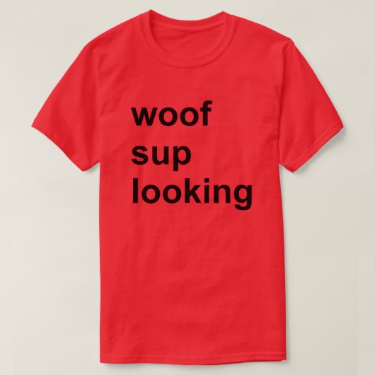 Wof Sup die de Circuit van het Shirt van de Way-ou (Design voorkant)