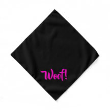 Wof. Zwart-roze, kleine huispluis