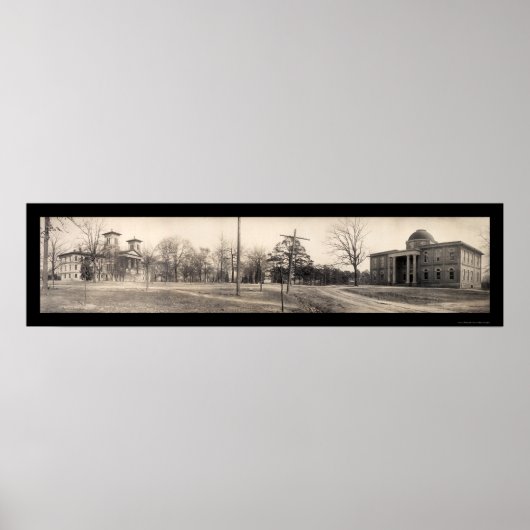 Wofford College Foto 1909 Poster (Voorkant)