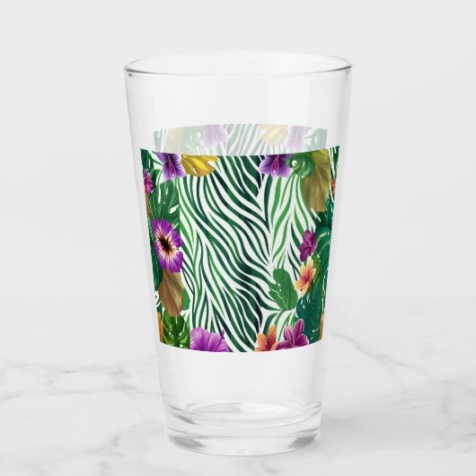 Wogende Dschungel-Harmonie Glas (Voorkant)