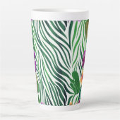 Wogende Dschungel-Harmonie Latte Mok (Voorkant)