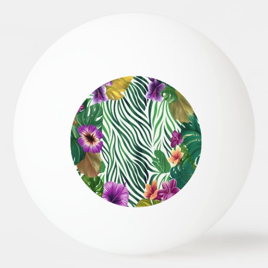 Wogende Dschungel-Harmonie Pingpongbal (Voorkant)