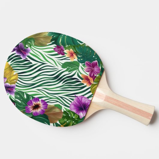 Wogende Dschungel-Harmonie Tafeltennisbatje (Zijkant)
