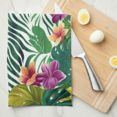 Wogende Dschungel-Harmonie Theedoek (Quarter Fold)