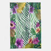 Wogende Dschungel-Harmonie Theedoek (Verticaal)