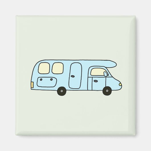 Wohnmobil Magneet (Voorkant)