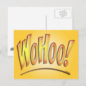 WoHoo! Briefkaart (Voorkant / Achterkant)
