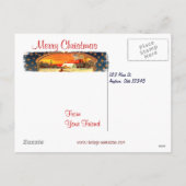  WOI Patriottische kerst Briefkaart (Achterkant)