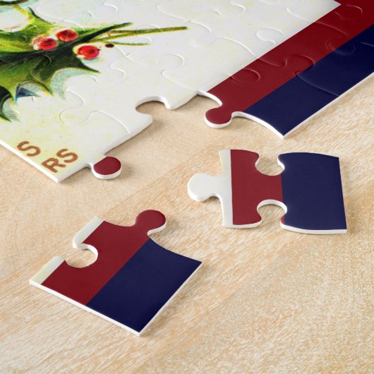  WOI Patriottische Kerstpuzzel Legpuzzel (Zijkant)