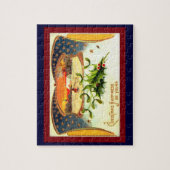 WOI Patriottische Kerstpuzzel Legpuzzel (Verticaal)